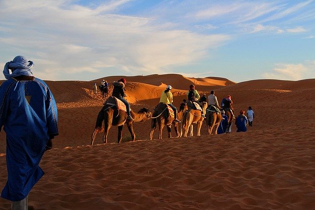 Camel rides Morocco